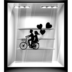 Αυτοκόλλητο βιτρίνας - Αγίος Βαλεντίνος 77